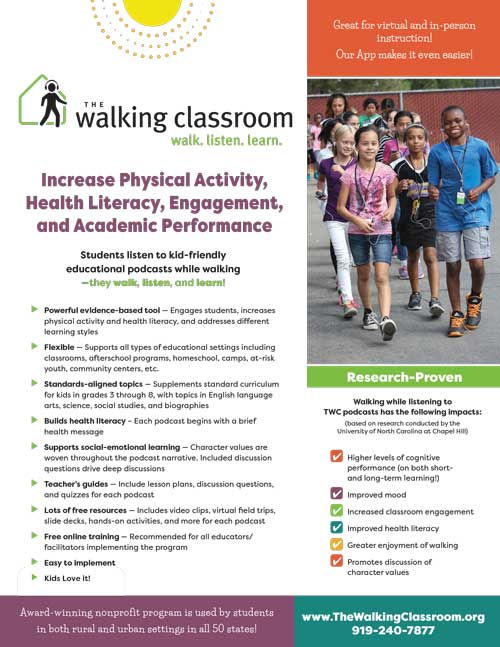 Program Overview - The Walking Classroom